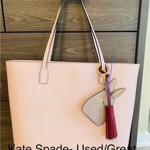 Kate Spade Pink Tote Bag